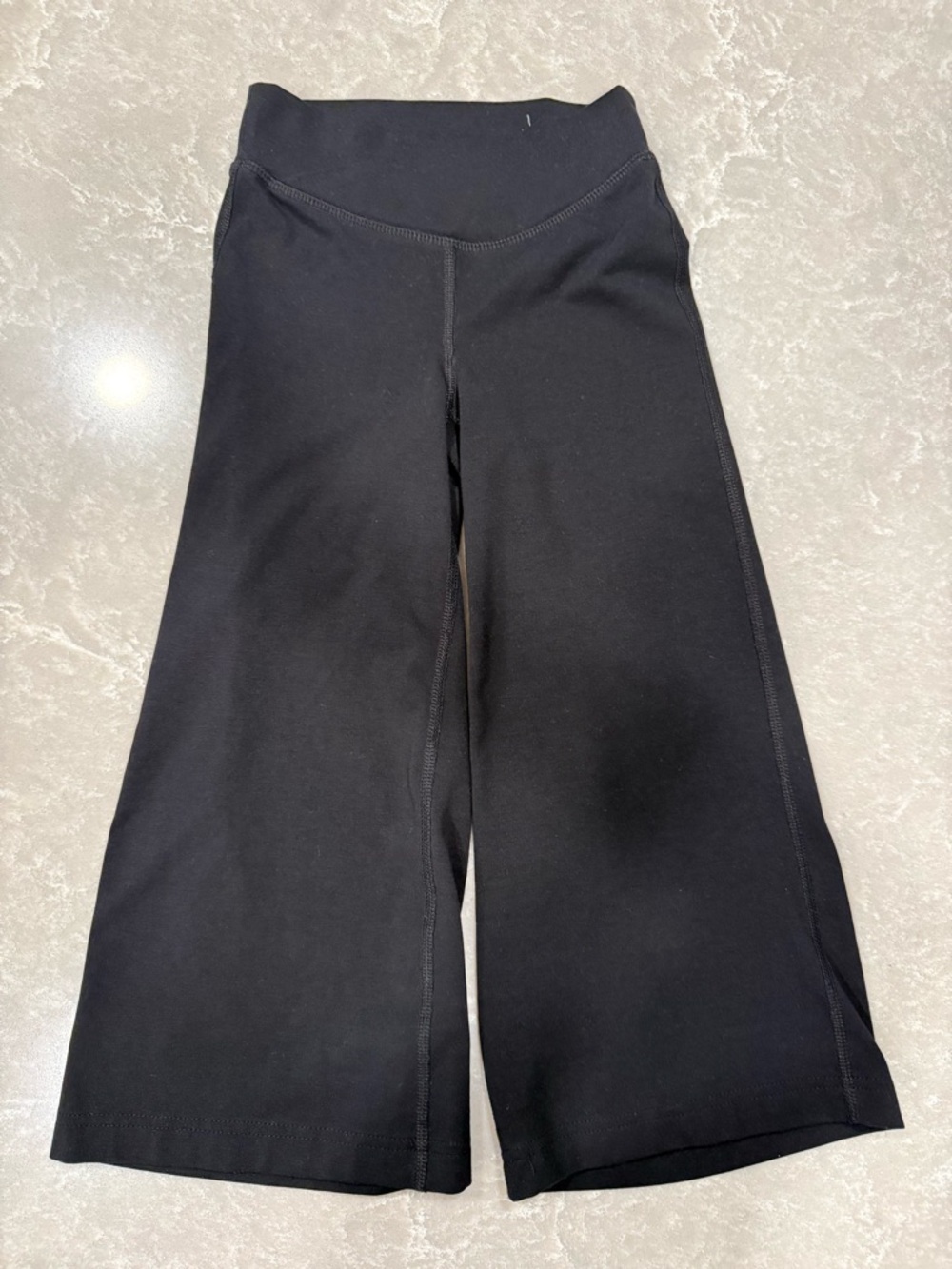 Old Navy Flare Leggings XS 5 Black High Rise PowerChill Go Dry Yoga Pants